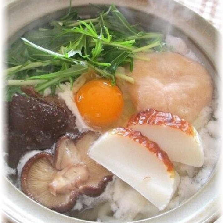 身体の芯からポッカポカ! お餅入り鍋焼きうどん